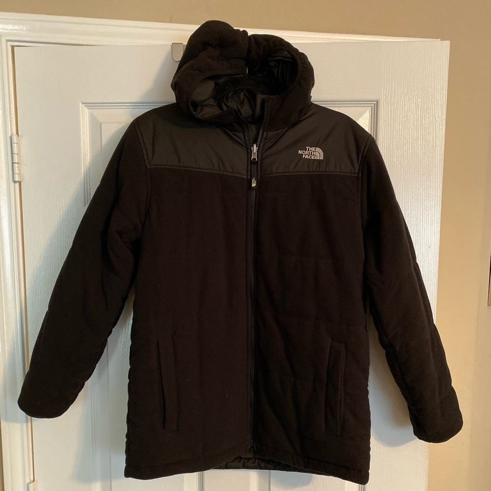 Boys XL Reversible North Face Jacket